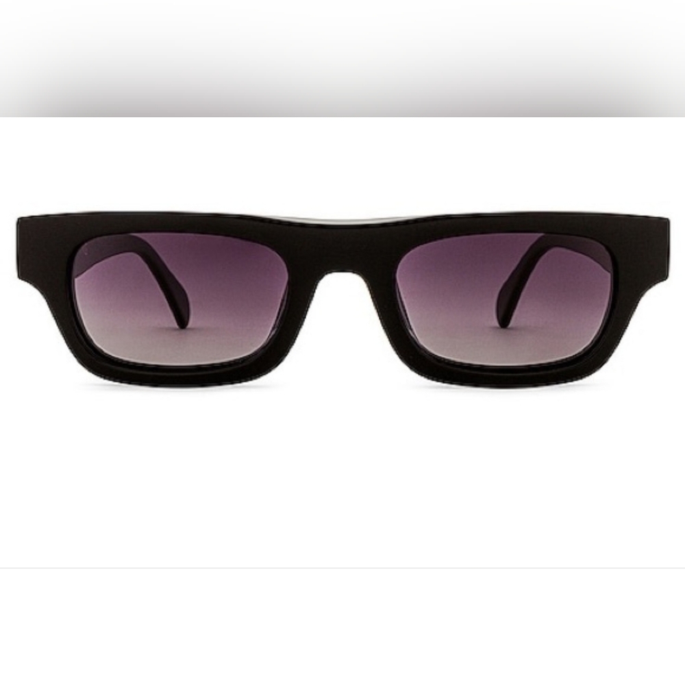 Anine Bing Black and Gold Sunglasses